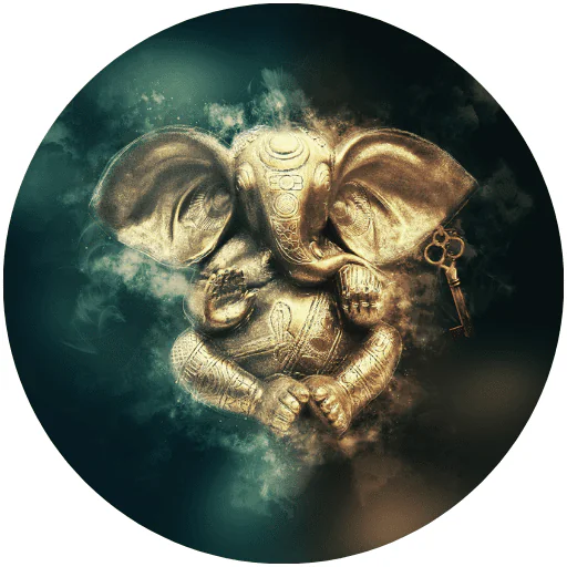 mesa radiónica ganesha
