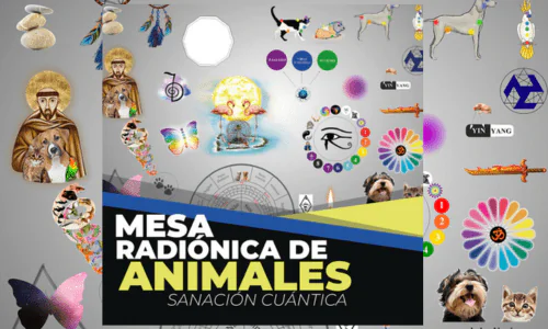 mesa radiónica para sanación deanimales